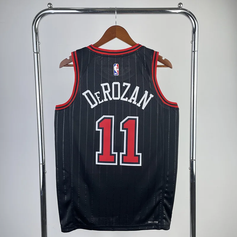 2023 Season NBA Chicago Bulls Basketball jersey Flyer limited #11 DeROZAN