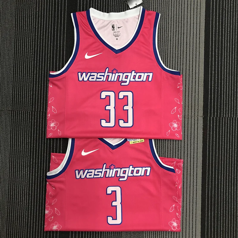 2023 Washington Wizards Basketball Jersey city version #3 BEAL