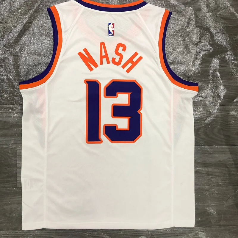 NBA Phoenix Suns Basketball jersey White #13 NASH