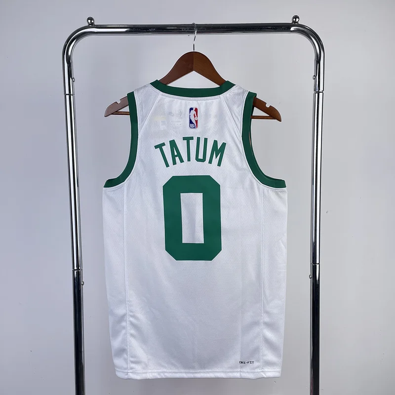 75th anniversary 2022 Season NBA Boston Celtics Basketball Jersey Retro #0 TATUM