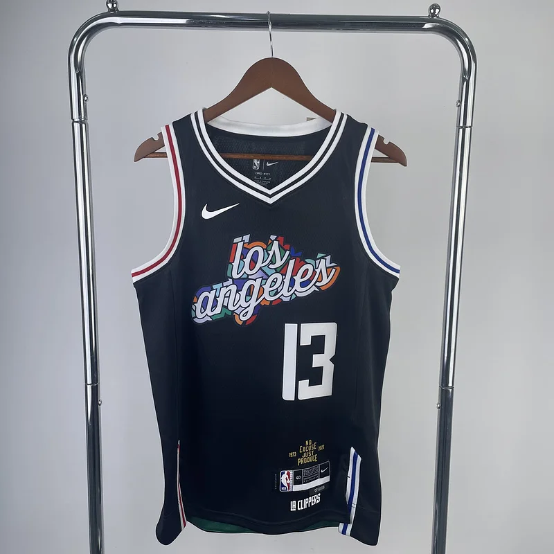 2023 Season   NBA Los Angeles Clippers Basketball jersey   city version  #13   GEORGE