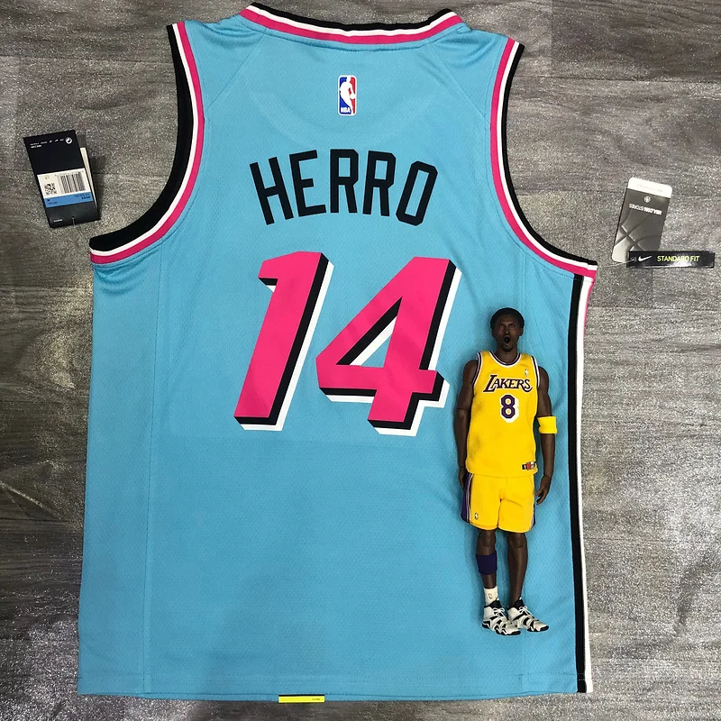 NBA Miami Heat basketball jersey round neck #14 HERRO