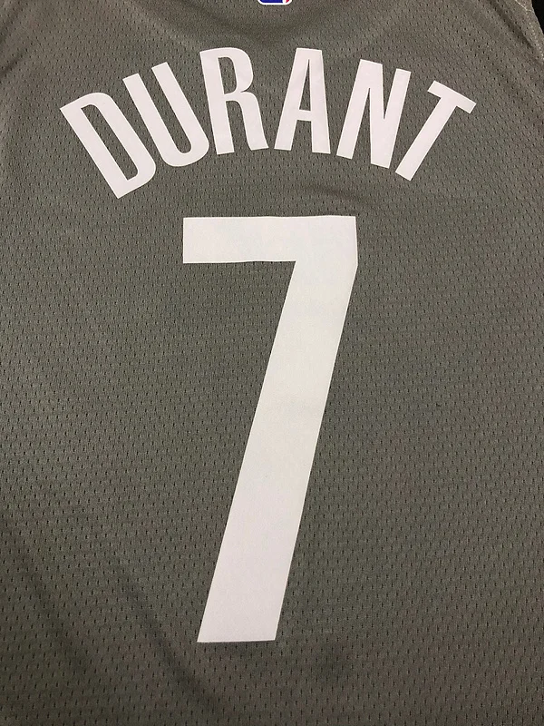 2021 Season Brooklyn Nets Basketball jersey JORDAN Theme gray #7 DURANT