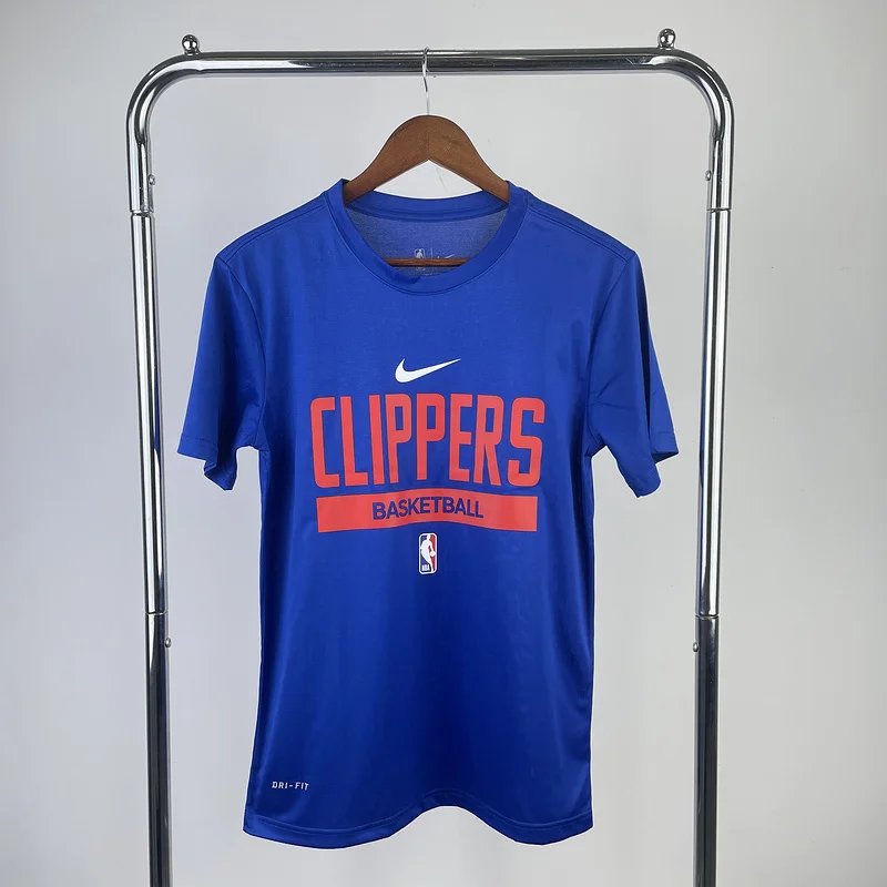 2023 Season  NBA Los Angeles Clippers Basketball jersey   Blue  training shirt