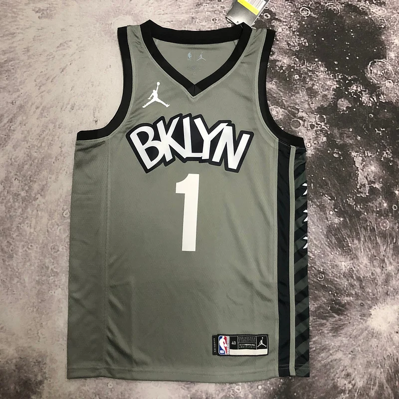 Brooklyn Nets Basketball jersey Flyer style limited #1 BRIDGES