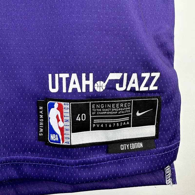 2024 Utah Jazz Basketball Jersey city version #23 MARKKANEN