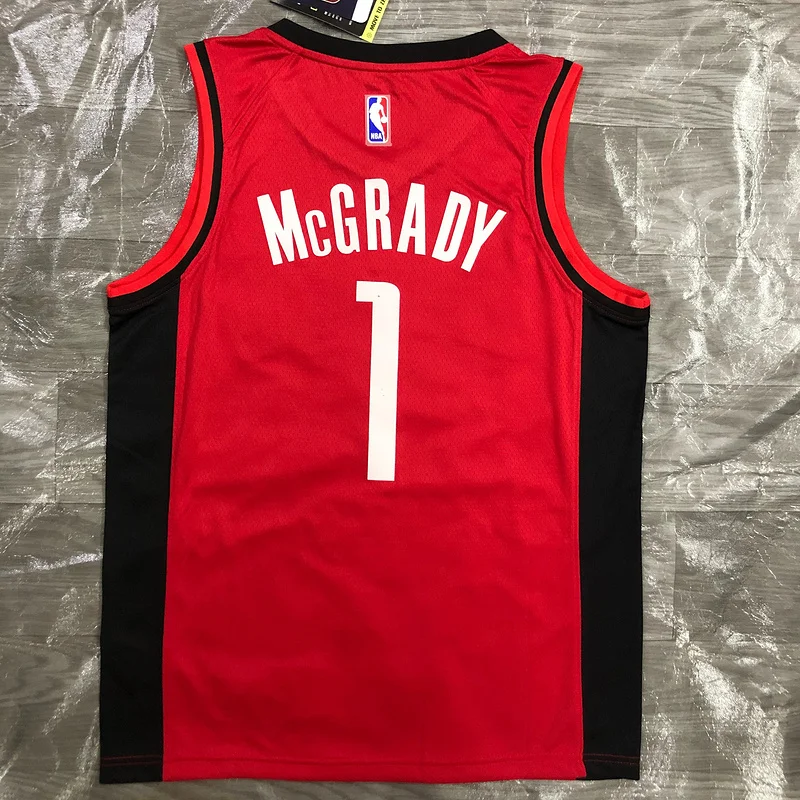 2021 Houston Rockets Basketball Jersey Red #1 McGRADY