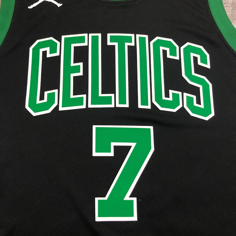 2021 Season NBA Boston Celtics Basketball Jersey Jordan theme #7 BROWN