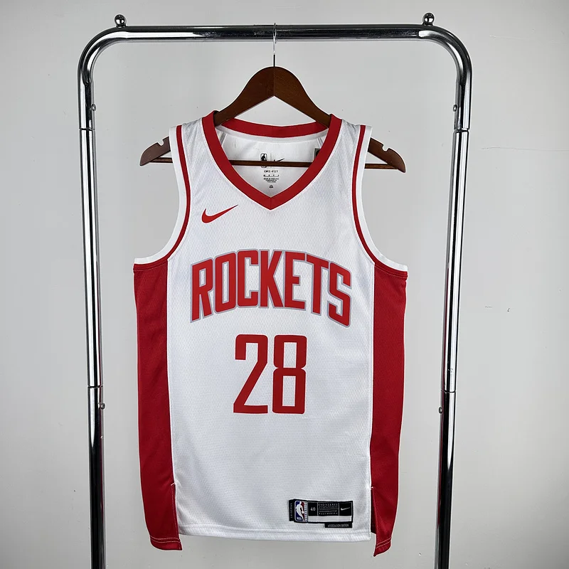 2023 Houston Rockets Basketball Jersey Home White #28 SENGUN