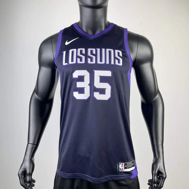 2018 Season NBA Phoenix Suns Basketball jersey city version #35 DURANT