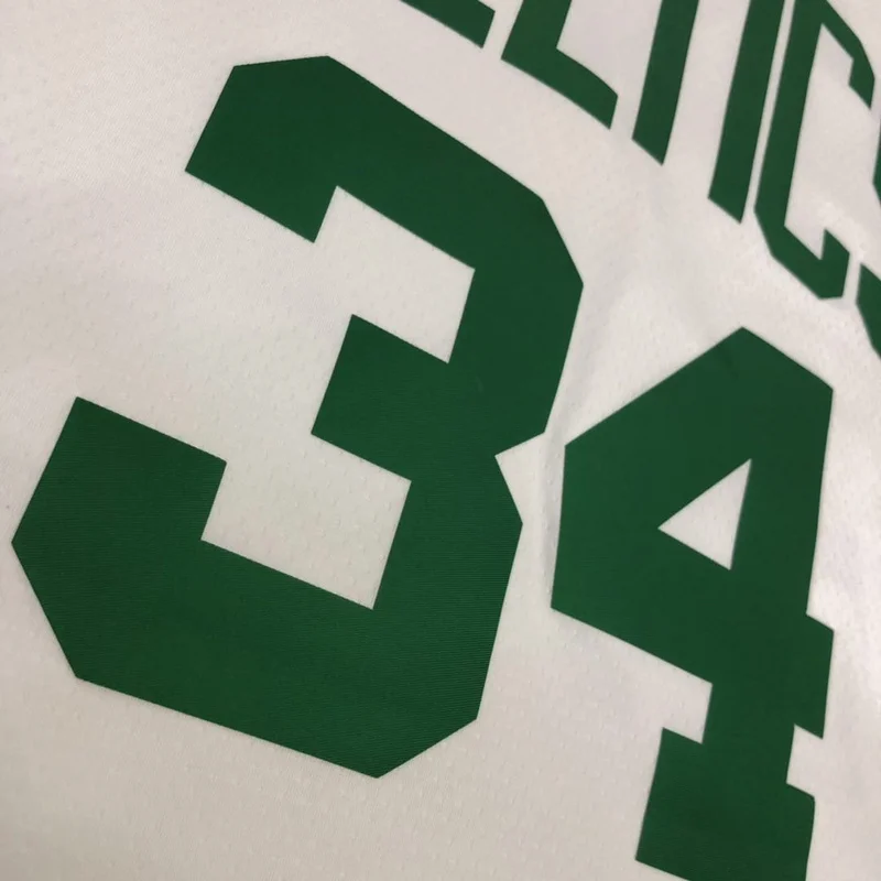 NBA Boston Celtics Basketball Jersey Retro White #34 PIERCE