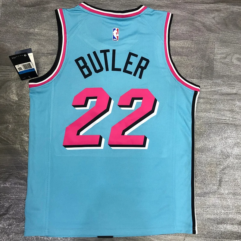 NBA Miami Heat basketball jersey round neck #22 BUTLER