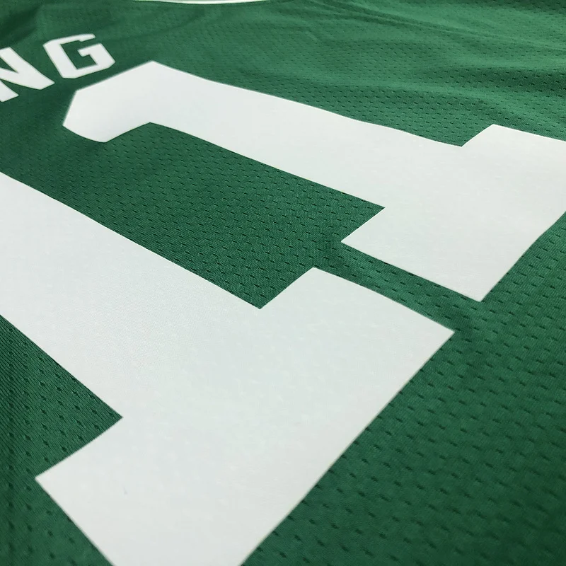 75th anniversary NBA Boston Celtics Basketball Jersey Green #11 IRVING