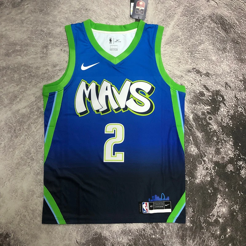 NBA Dallas Mavericks basketball jersey Gradient #2 IRVING