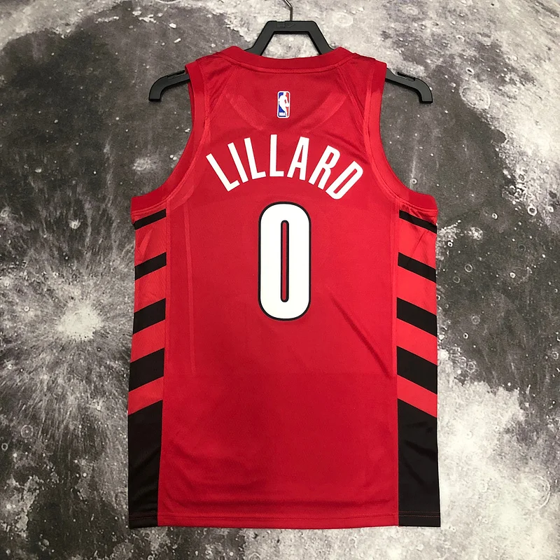 2023 Portland Trail Blazers Basketball Jersey  trapeze  limited  #0   LILIARD