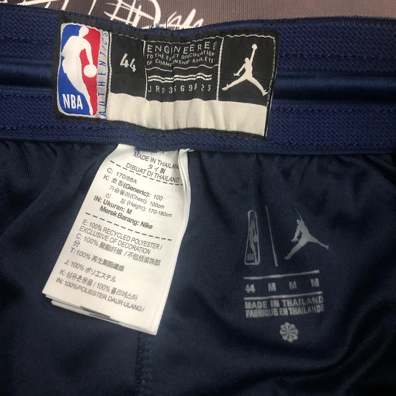 NBA Dallas Mavericks basketball trapeze Shorts