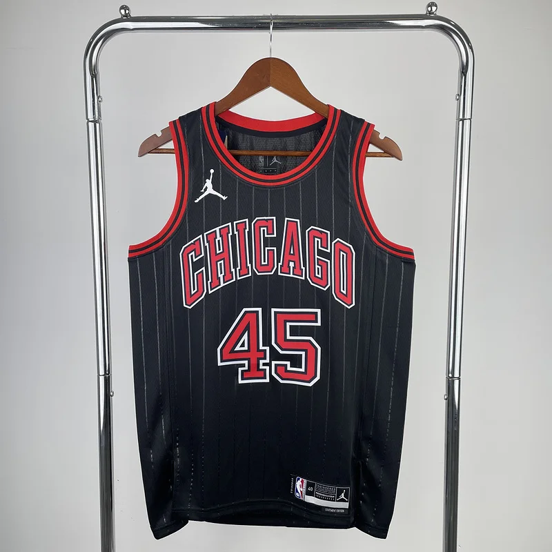 2023 Season NBA Chicago Bulls Basketball jersey Flyer limited #45 Jordan