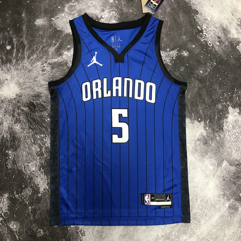 2023 Orlando Magic Basketball Jersey trapeze #5 BANCHERO