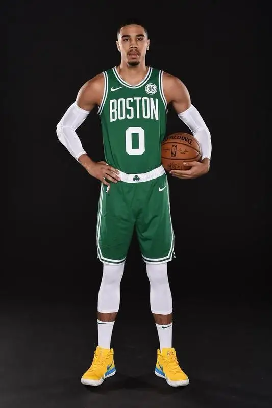 NBA Boston Celtics Basketball Jersey Retro Green #0 TATUM