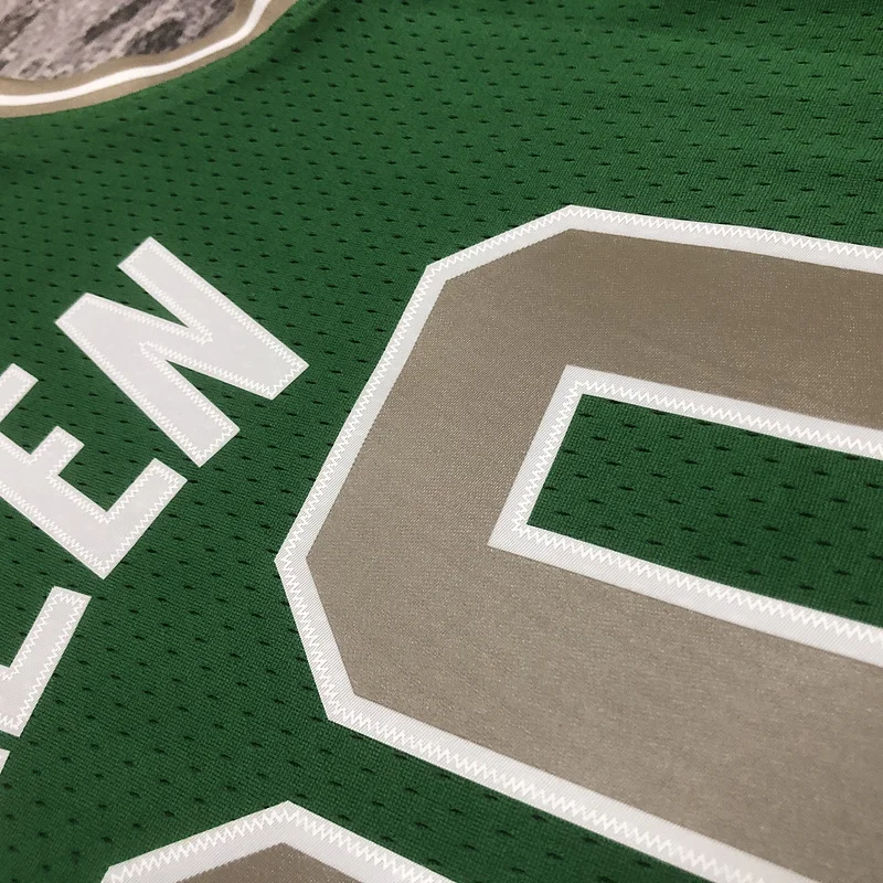 2007 2008 Season MN Hot Print Retro NBA Boston Celtics Basketball Jersey #20 ALLEN