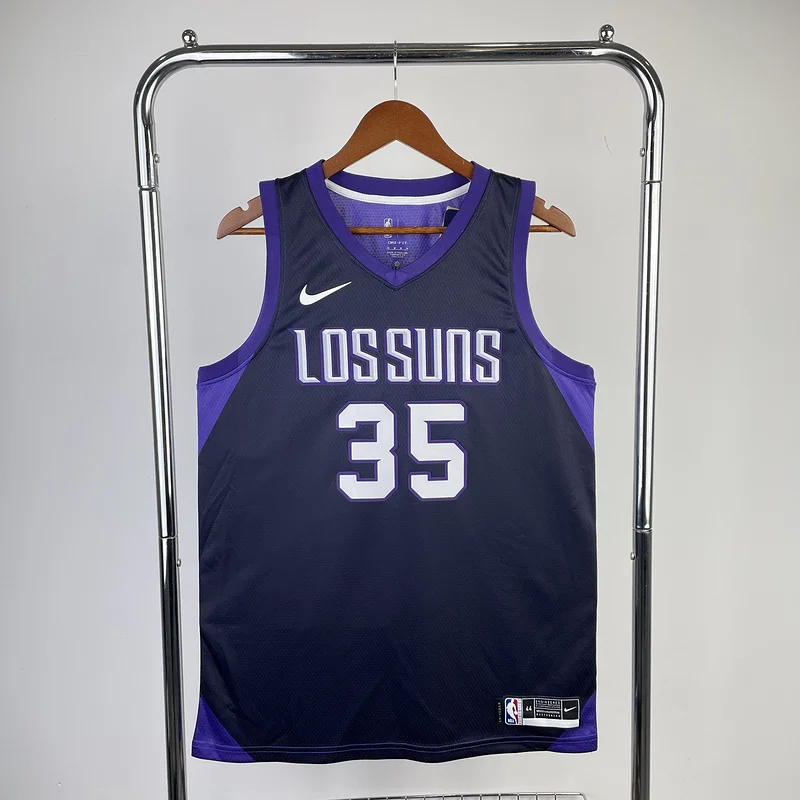 2018 Season NBA Phoenix Suns Basketball jersey city version #35 DURANT