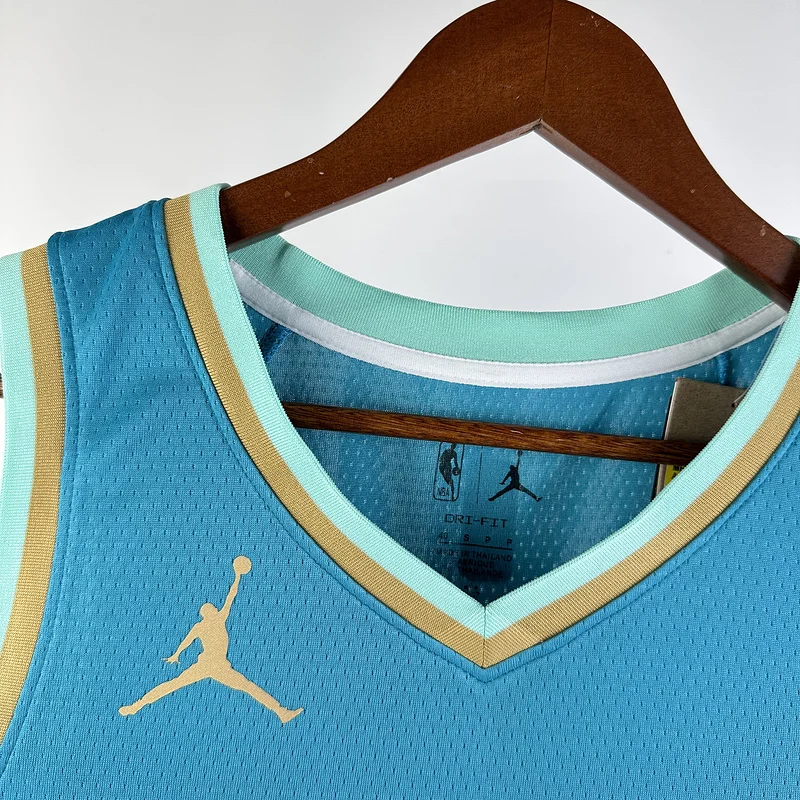 2024  Charlotte Hornets Basketball Jersey   city version #1  BALL