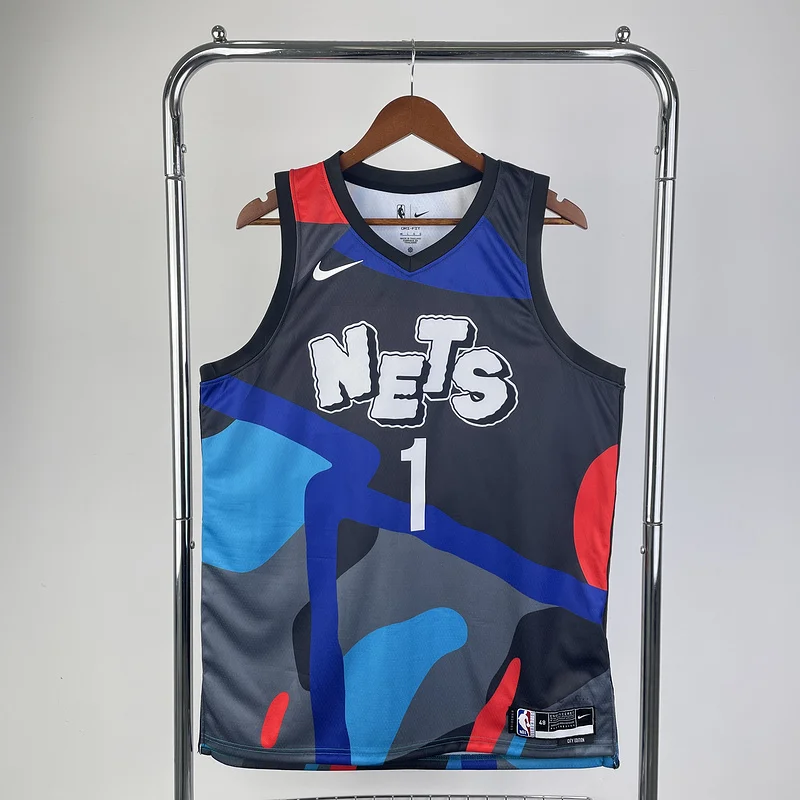 2024 Season Brooklyn Nets Basketball jersey city version #1 BRIDGES