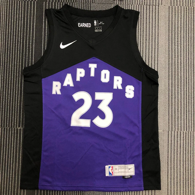 2021 NBA Toronto Raptors Basketball Jersey bonus edition #23 VANVLEET