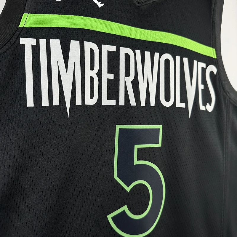 2023 Minnesota Timberwolves Basketball Jersey trapeze limited #5 EDWARDS