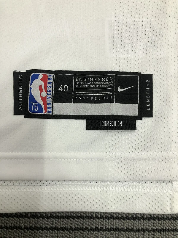 AU player version NBA Los Angeles Clippers Basketball jersey   White  #13   GEORGE