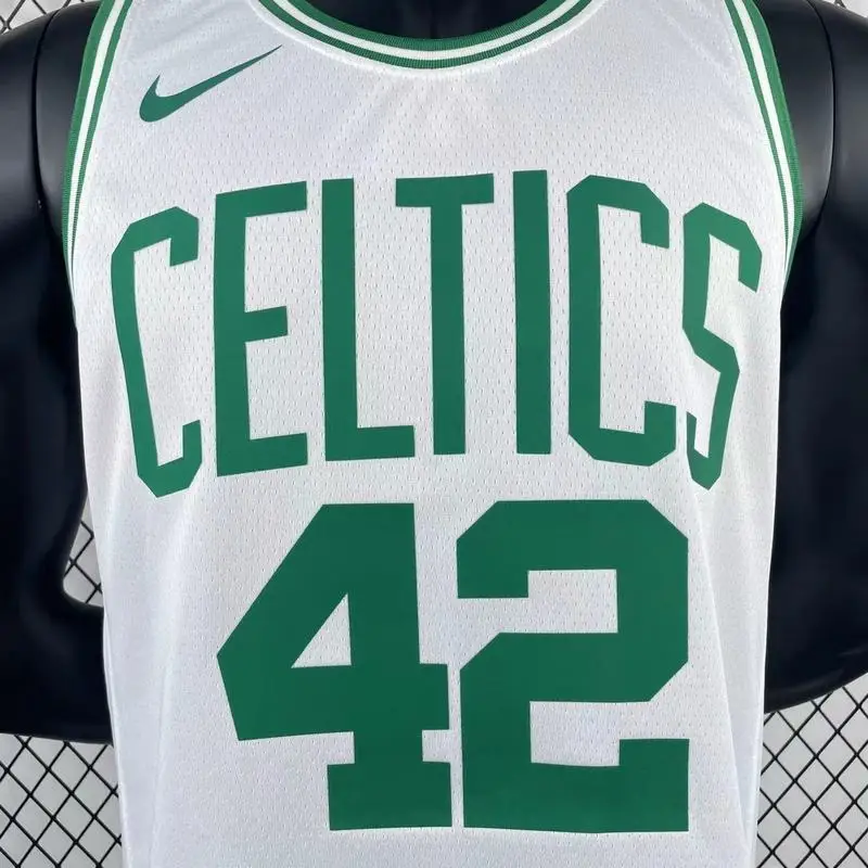 2023 Season NBA Boston Celtics Basketball Jersey White #42 HORFORD