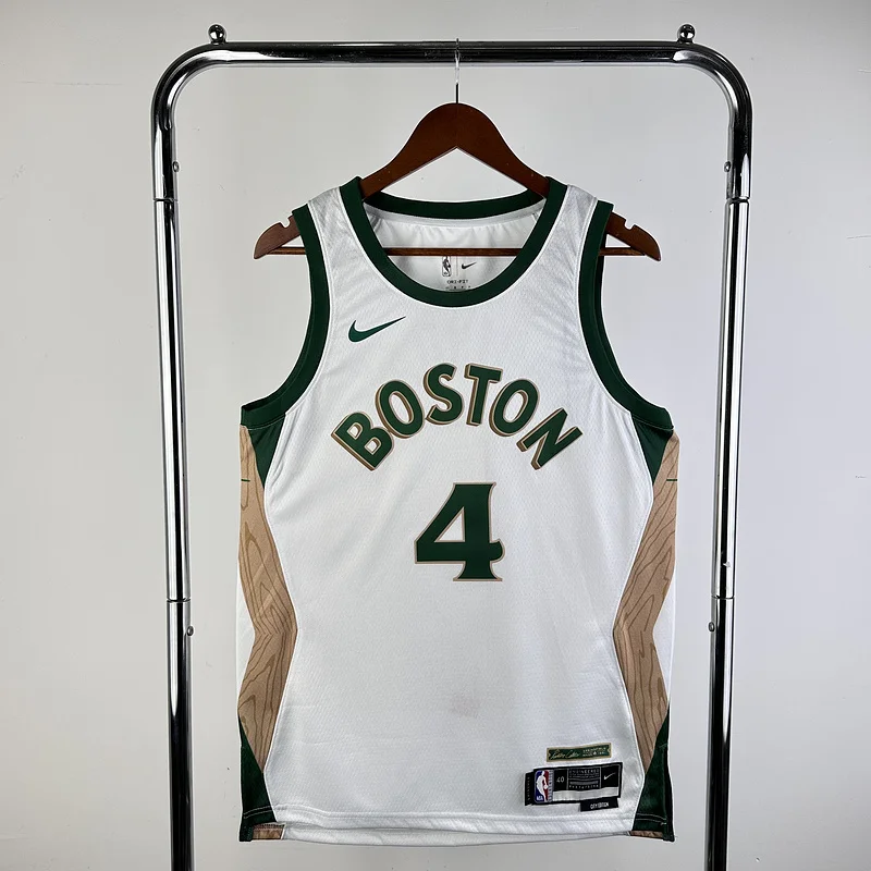 2024 Season NBA Boston Celtics Basketball Jersey city version #4 HOLIDAY