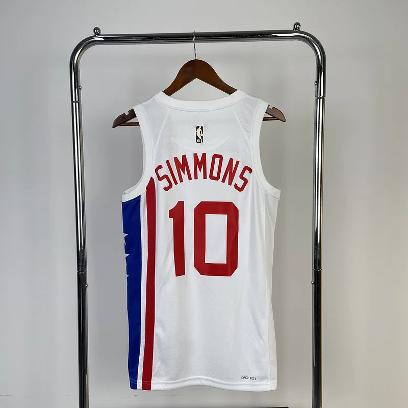 2023 Season Brooklyn Nets Basketball jersey Retro #10 SIMMONS