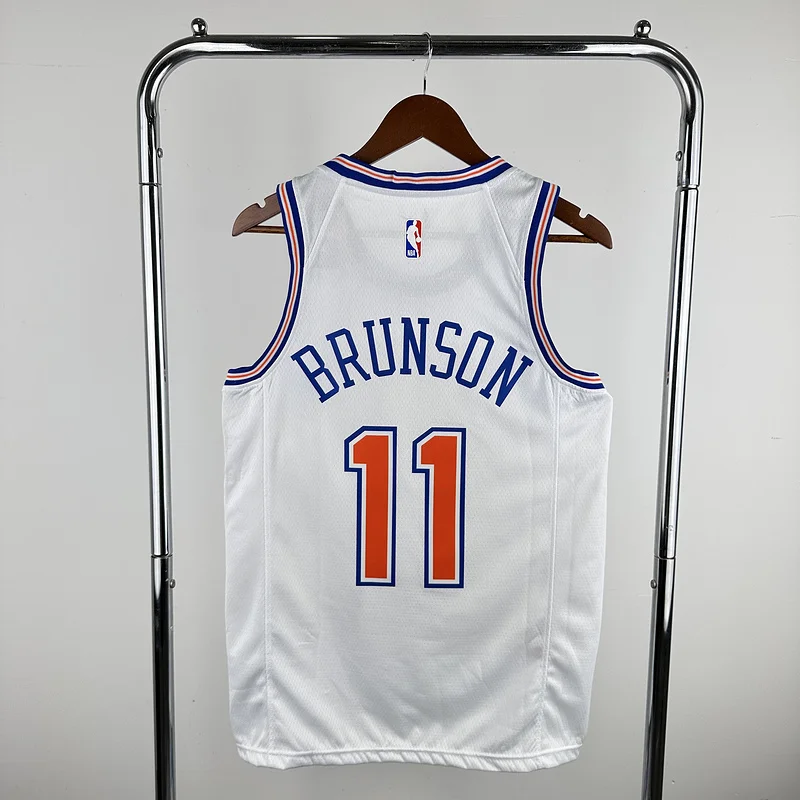 2019 New York Knicks Basketball Jersey limited #11 BRUNSON