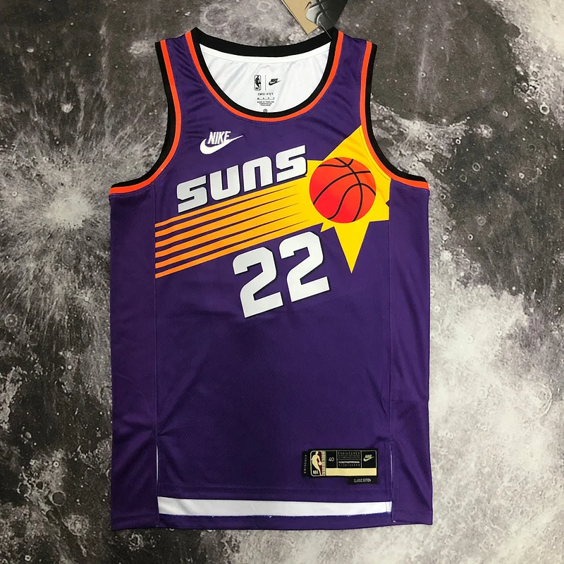 2023 Season NBA Phoenix Suns Basketball jersey Retro #22 AYTON