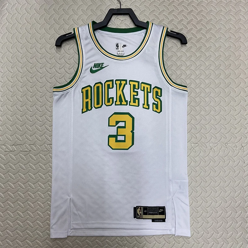 2023 Houston Rockets Basketball Jersey Retro #3 PORTER JR