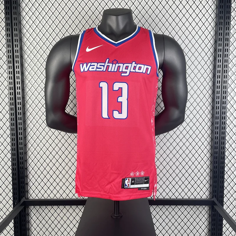 2023  Washington Wizards Basketball Jersey   city version #13  POOLE