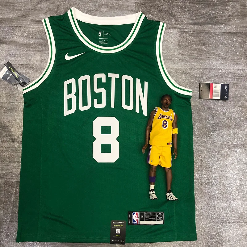 NBA Boston Celtics Basketball Jersey Retro Gree #8 WALKER