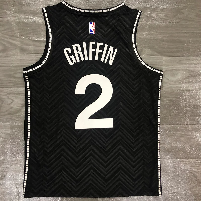 2021 Season Brooklyn Nets Basketball jersey bonus edition #2 GRIFFIN