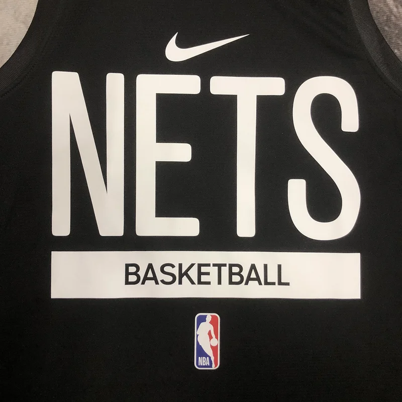 2023 Season Brooklyn Nets Basketball jersey Black Training Shirt