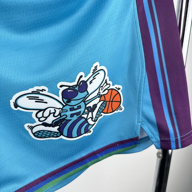 2024  Charlotte Hornets Basketball Retro  Shorts