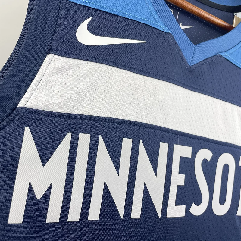 2023 Minnesota Timberwolves Basketball Jersey Aawy Blue #25 ROSE