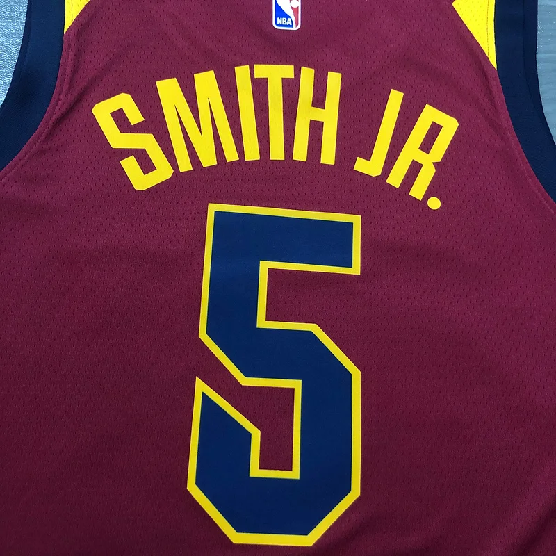 2017 Cleveland Cavaliers Basketball Jersey Red #5 SMITH JR