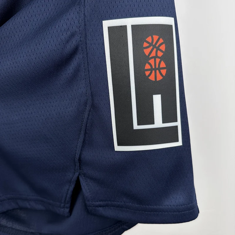 2024 Season   NBA Los Angeles Clippers Basketball city version Shorts