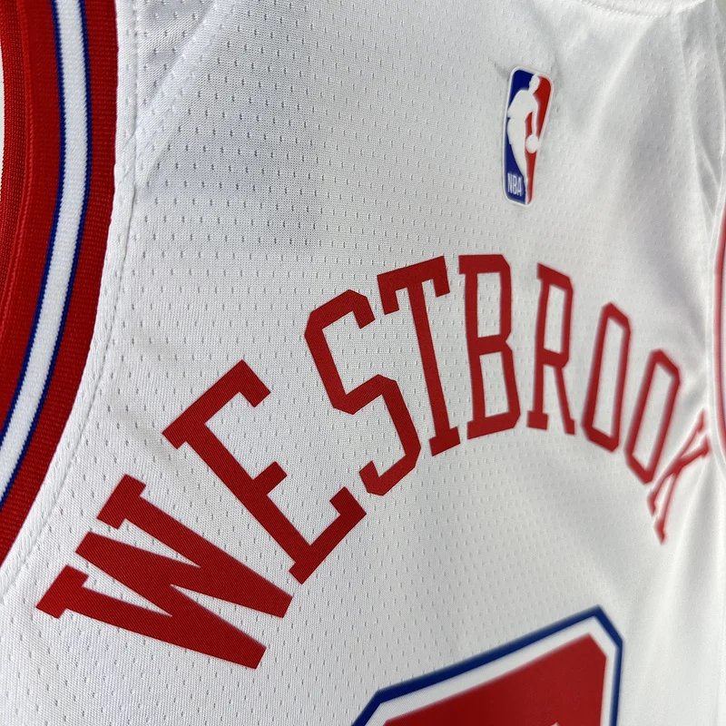 2024 Houston Rockets Basketball Jersey city version #0 WESTBROOK