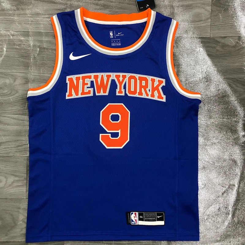 New York Knicks Basketball Jersey Blue #9 BARRETT