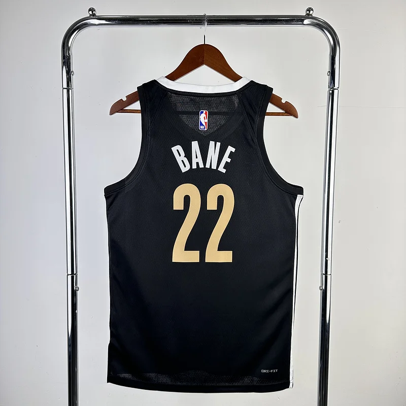 2024 Season NBA Memphis Grizzlies Basketball Jersey city version #22 BANE