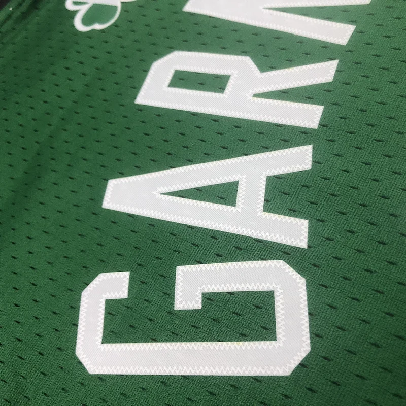 MN Hot Print Retro Boston Celtics Basketball Jersey italian race #5 GARNETT