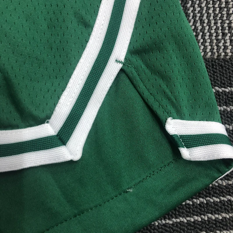 NBA Boston Celtics Basketball Jersey Green Shorts