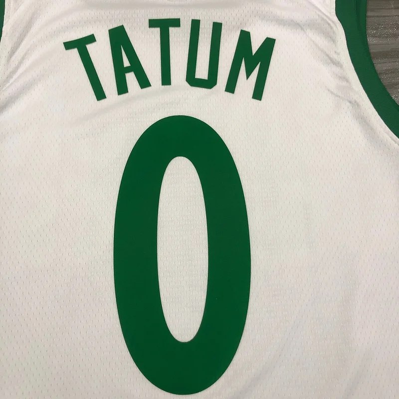 2021 Season NBA Boston Celtics Basketball Jersey city version #0 TATUM